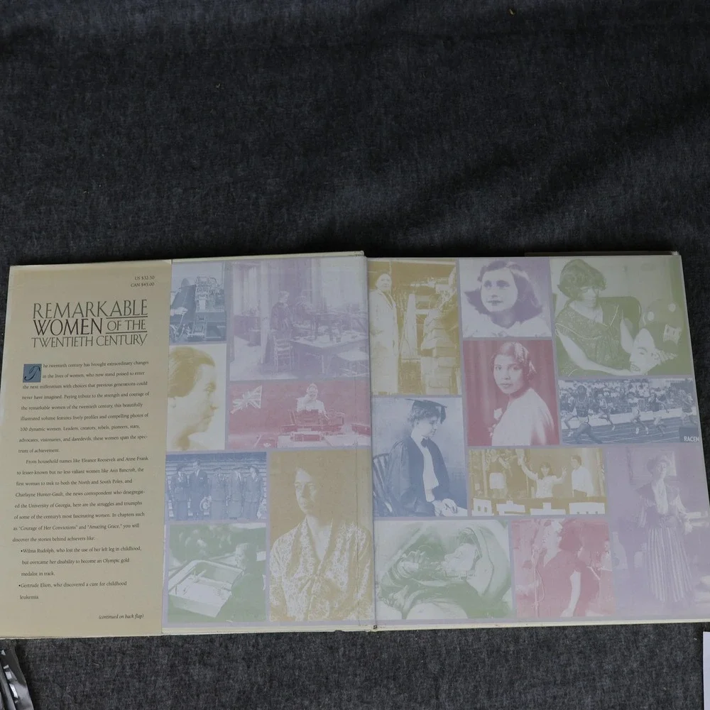 Vintage Remarkable Women 20th Century Golden Findlen White HC 1998 UK Biography